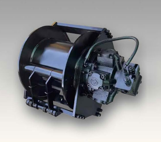 Hydraulic winch