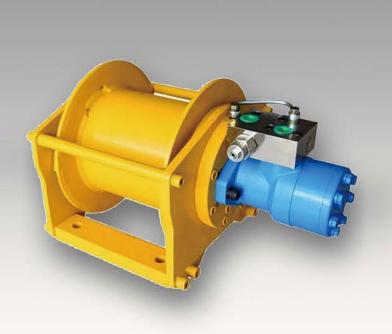 Hydraulic winch